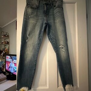 Lucky Brand Distressed Skinny Jeans